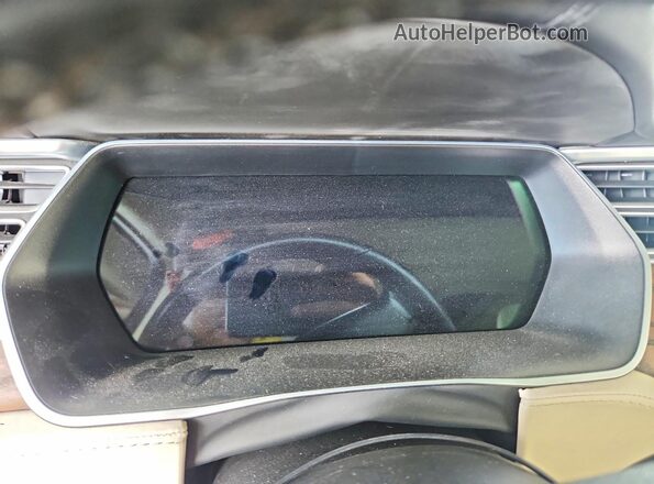5YJXCDE44JF081127 2018 TESLA MODEL Gray Widok tylnych siedzeń