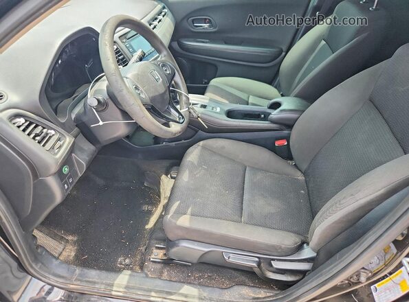 3CZRU5H35MM717353 2021 HONDA HR-V Black Вид панелі приладів