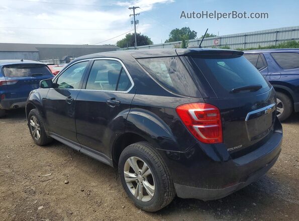 2GNALBEK7H1583658 2017 CHEVROLET EQUINOX Black უკანა მარჯვენა