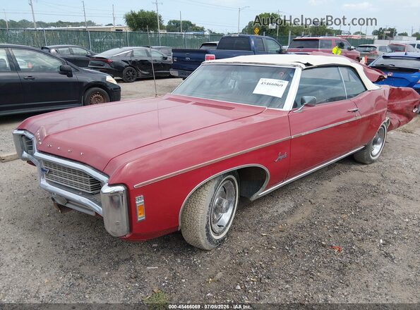 164679S136640     1970 CHEVROLET IMPALA Красный Передняя левая четверть