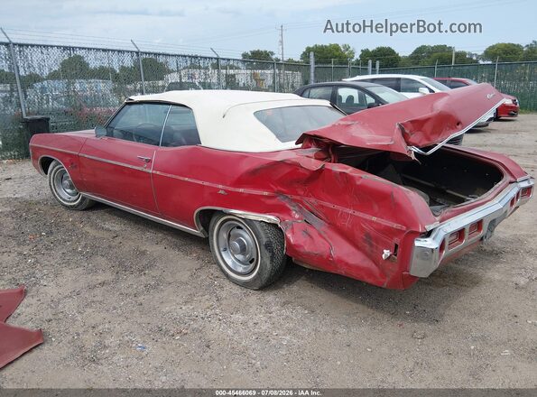 164679S136640     1970 CHEVROLET IMPALA Красный Задняя левая четверть