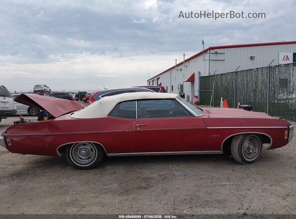 164679S136640     1970 CHEVROLET IMPALA Красный Вид задней части салона