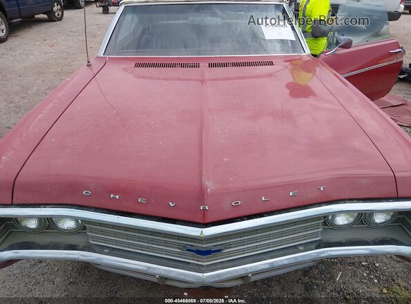 164679S136640     1970 CHEVROLET IMPALA Красный Вид сзади