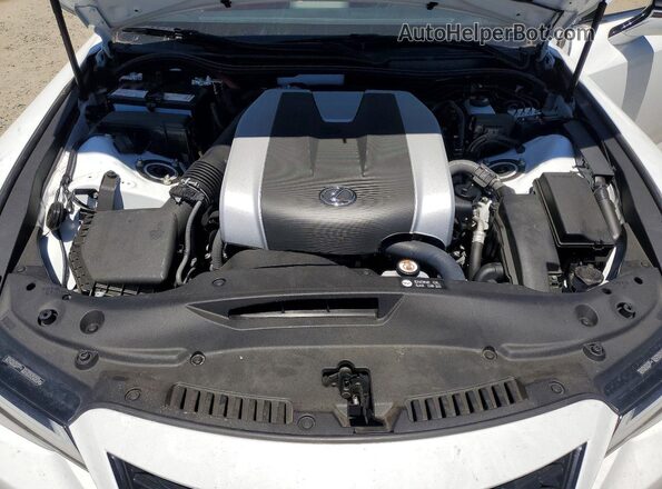 JTHGZ1B23P5060200 2023 LEXUS IS White Widok komory silnika