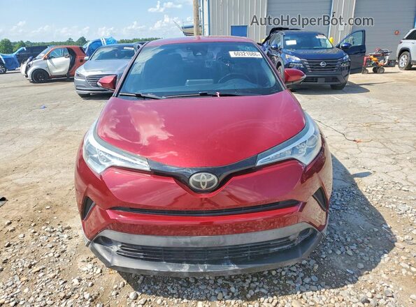 NMTKHMBX6JR002626 2018 TOYOTA C-HR Red Հետևի տեսք