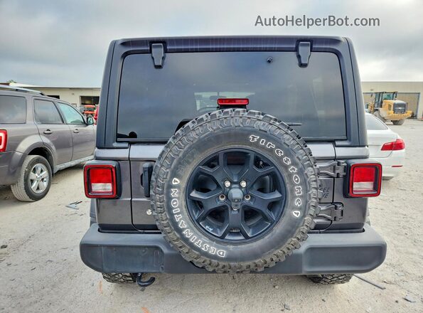 1C4HJXDN9LW174116 2020 JEEP WRANGLER Gray Սալոնի դիմացի տեսք