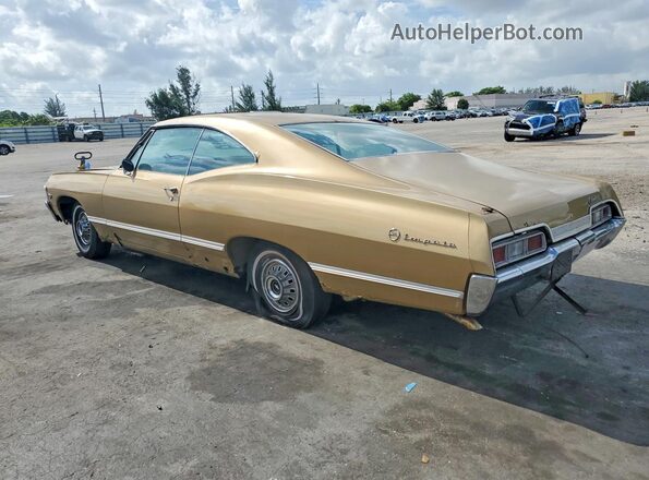 164877S225167 1967 CHEVROLET IMPALA Gold Задня ліва чверть