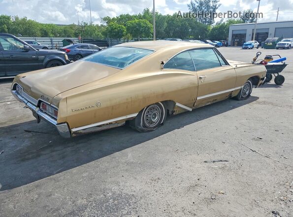 164877S225167 1967 CHEVROLET IMPALA Gold Задня права чверть