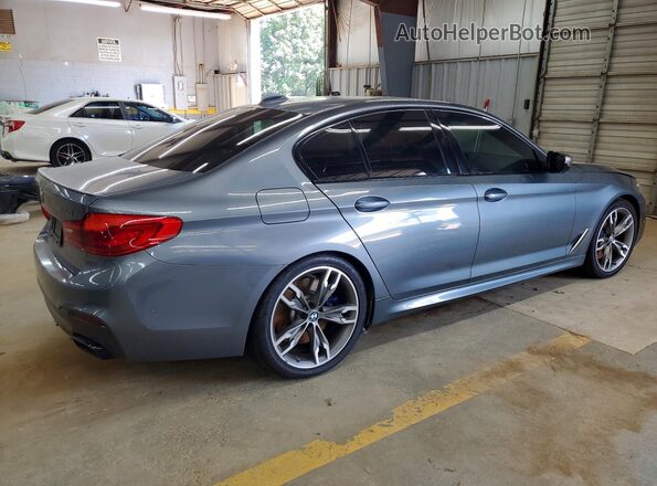 WBAJS7C06LCD37892 2020 BMW M5 Blue Առջևի աջ
