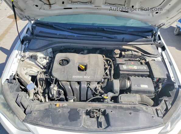5NPD74LF3HH166726 2017 HYUNDAI ELANTRA Белый Вид подкапотного пространства