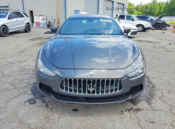 ZAM57RTA1G1175027 2016 MASERATI GHIBLI Gray Vista trasera