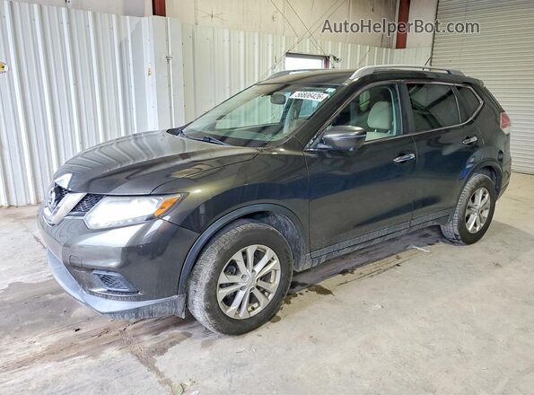 KNMAT2MV3GP673699 2016 NISSAN ROGUE Brown Հետևի ձախ