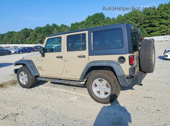 1C4BJWDG8JL858915 2018 JEEP WRANGLER Beige უკანა მარჯვენა