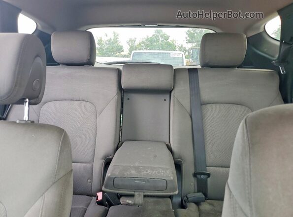 5NMZU3LB8HH033463 2017 HYUNDAI SANTA Черный Вид задней части салона