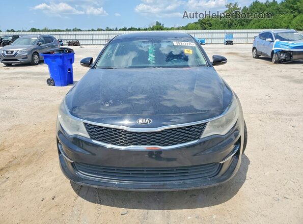 5XXGT4L33HG124793 2017 KIA OPTIMA Black Вид ззаду