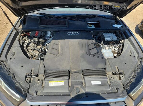 WA1LAAF75KD040813 2019 AUDI Q7 Black Vista del compartimento del motor
