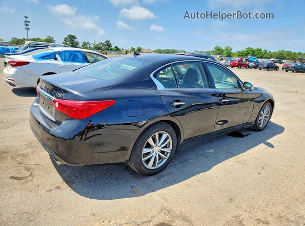 JN1EV7AR4HM835538 2017 INFINITI Q50 Black Передня права чверть
