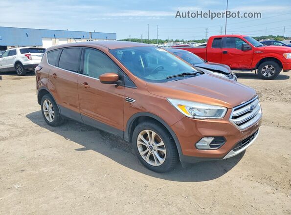 1FMCU9GDXHUC03007 2017 FORD ESCAPE Оранжевый Вид спереди