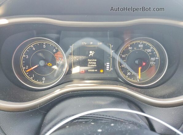 1C4PJMABXGW343490 2016 JEEP CHEROKEE Silver უკანა სავარძლების ხედი