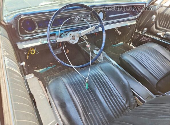 166375F330655 1965 CHEVROLET IMPALA Black წინა პანელის ხედი