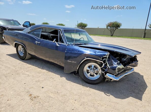 166375F330655 1965 CHEVROLET IMPALA Black წინა მარჯვენა