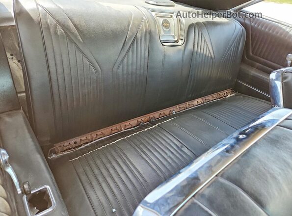 166375F330655 1965 CHEVROLET IMPALA Black უკანა სავარძლების ხედი