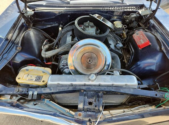 166375F330655 1965 CHEVROLET IMPALA Black უკანა სალონის ხედი
