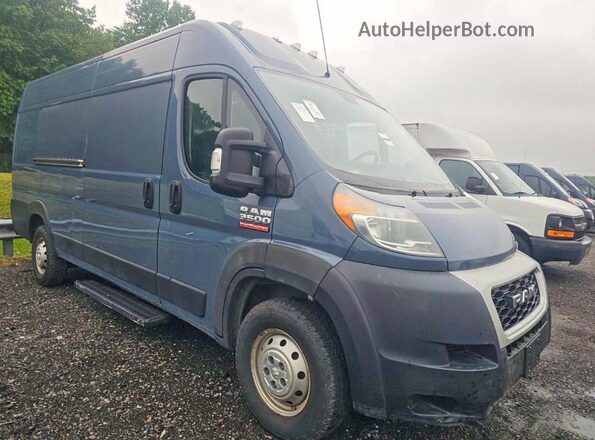 3C6URVJG8KE548815 2019 RAM PROMASTER Blue Trasero izquierdo