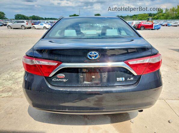 4T1BD1FK0HU217964 2017 TOYOTA CAMRY SOLARA Black Вид салону спереду