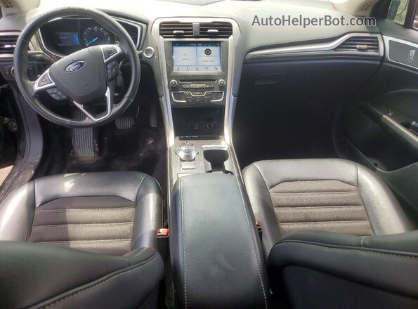 3FA6P0HD2HR270586 2017 FORD FUSION Black Vista del cuadro de instrumentos