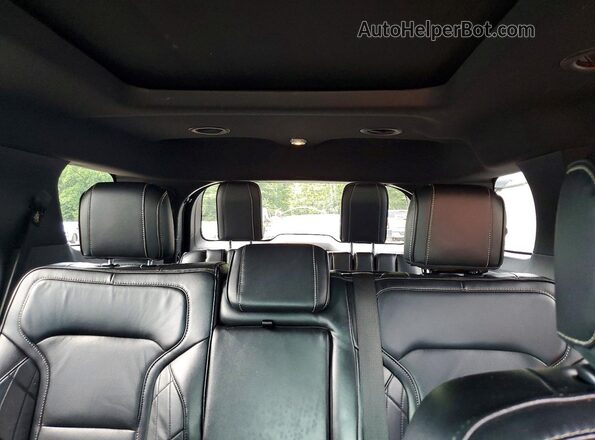 1FM5K8HT1GGD22883 2016 FORD EXPLORER Black Rear interior view
