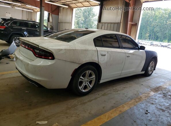 2C3CDXBG5NH129332 2022 DODGE CHARGER White Przód prawy