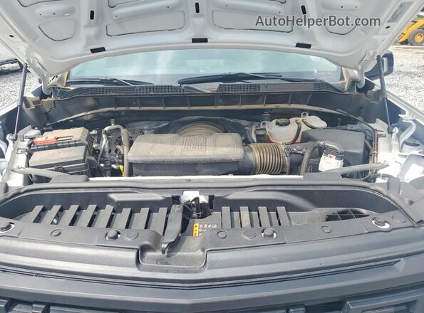 1GCRAAED5SZ284360 2025 CHEVROLET SILVERADO Белый Вид подкапотного пространства