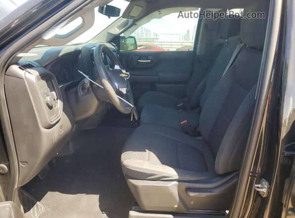3GCPWBEK9NG181802 2022 CHEVROLET SILVERADO Black წინა პანელის ხედი