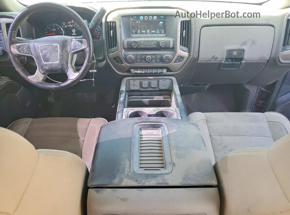 3GTP1PEJ3JG485527 2018 GMC SIERRA Red ხელსაწყოთა პანელის ხედი