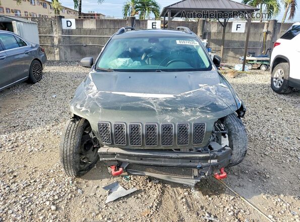 1C4PJMBX5KD169410 2019 JEEP CHEROKEE Green Հետևի տեսք