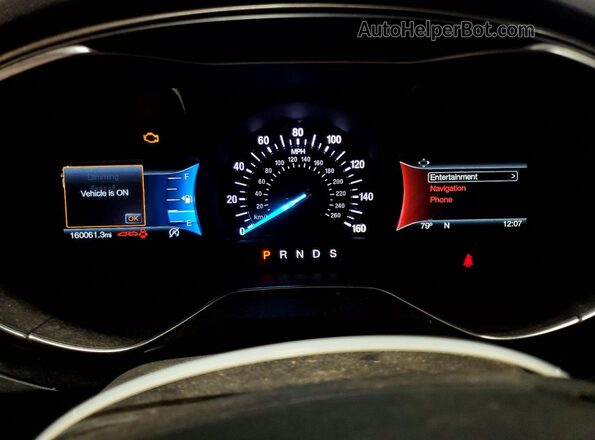 3FA6P0HD7JR154354 2018 FORD FUSION Red Vista de los asientos traseros