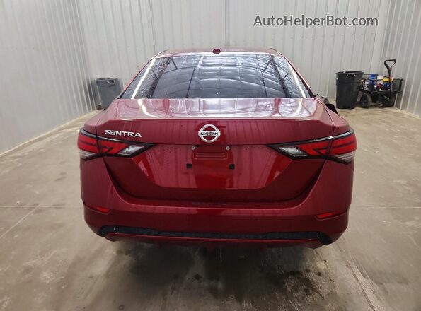 3N1AB8CV7NY298938 2022 NISSAN SENTRA Red წინა სალონის ხედი