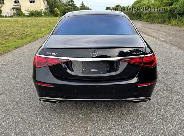 W1K6G7GB4RA288415 2024 MERCEDES-BENZ S-CLASS Black Հետևի տեսք