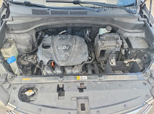 5XYZT3LB2GG357682 2016 HYUNDAI SANTA Beige Widok naklejki z numerem VIN