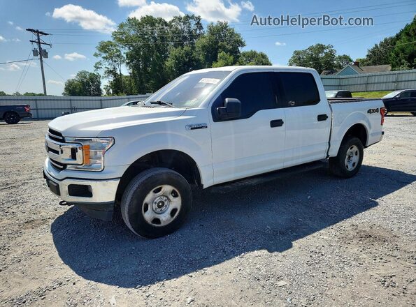 1FTEW1E57KFA19305 2019 FORD F150 White Rear left
