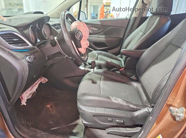 KL4CJBSB4GB569754 2016 BUICK ENCORE Tan Առջևի վահանակի տեսք