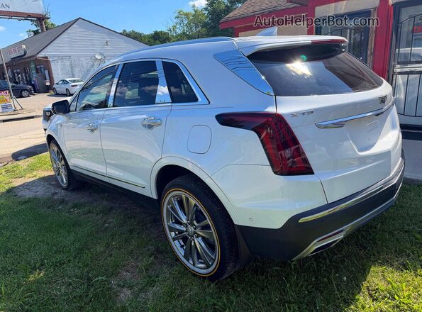 1GYKNERS5MZ182379 2021 CADILLAC XT5 White წინა მარჯვენა
