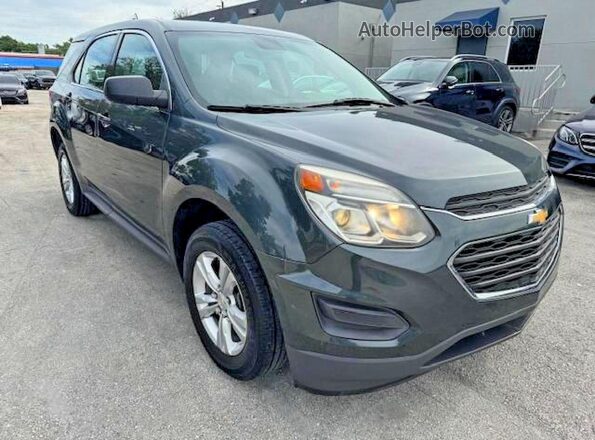 2GNALBEK1H1546430 2017 CHEVROLET EQUINOX Серый Вид спереди