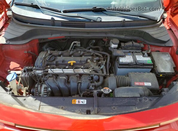 KNDJ23AU0M7750531 2021 KIA SOUL Red Вид задньої частини салону