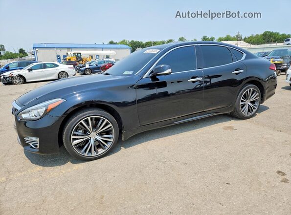 JN1BY1AR8HM770135 2017 INFINITI Q70 Black Задня ліва чверть