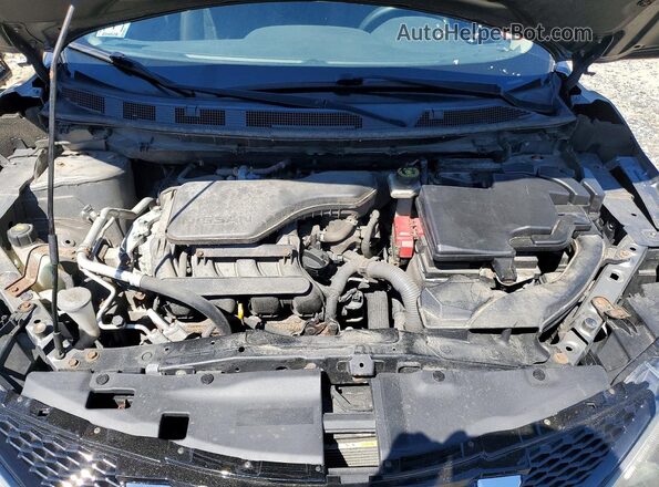 JN1BJ1CR6JW257381 2018 NISSAN ROGUE Silver Вид підкапотного простору