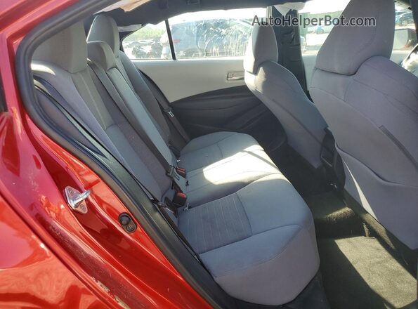 5YFS4RCE6LP001768 2020 TOYOTA COROLLA Red Rear interior view