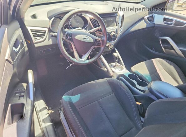 KMHTC6AD9GU257424 2016 HYUNDAI VELOSTER Gray Instrument cluster view