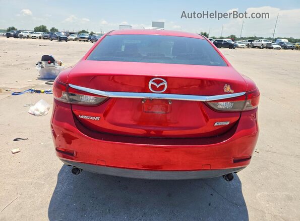 JM1GL1V5XH1146864 2017 MAZDA 6 Red Вид салону спереду
